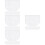 400Pcs Protective Vinyl Record Sleeves White Storage Pouches 4