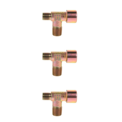 3Pièces Adaptateurs Air Compresseur Npt Laiton Pour Usage Auto
