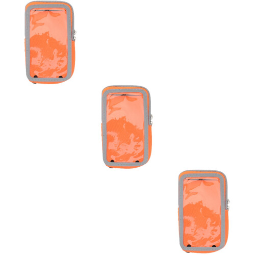 3Pièces Brassard Compartiment Pour Clés Téléphone