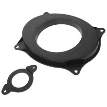 4Pcs Easy Install Car Door Speaker Spacer Gaskets Black for