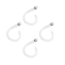 4Pièces Kit Drain Flexible En Antifuite Pour