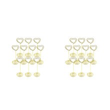 20Pièces Pinces Métal - Porte- Pour Anniversaires