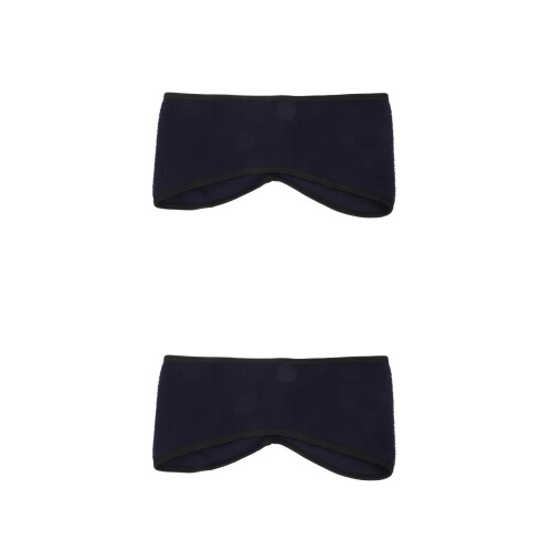 2Pièces Cache-Oreilles Double Couche Marine, Bandeau Ajustable Unisexe