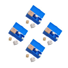 4Ensembles Cubes De Cuivre Fer Aluminium Bois Pour Laboratoire