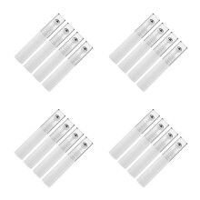 16Pièces Flacons Roller Pmma Pour Aromathérapie Et
