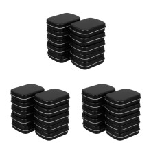 30Pièces Petites Boîtes En Tôle Métallique Noires Pour Organiser