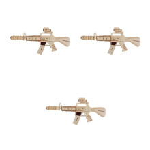 3Pièces Jouets Puzzles Bois 3D Khaki Enfants Coordination Manuelle