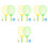 4Ensembles Ensemble Badminton Junior Coloré Surface Agrandie 5