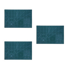 3Pièces Tapis De Travail PVC Vert Auto-Cicatrisant Résistant