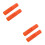 4Pièces Attaches Manche Balai Orange Compactes Rapides 5