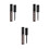 3Pièces Gel Sourcils Couleur Gris Peeling Tenue 9