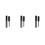 3Pièces Gel Sourcils Couleur Gris Peeling Tenue 10