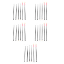 10Sets Three-Section Telescoping Mop and Broom Handles Silver