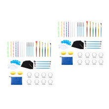 2Ensembles Outils Mandala Dotting Pen Assortiment Couleur Pour Gravure