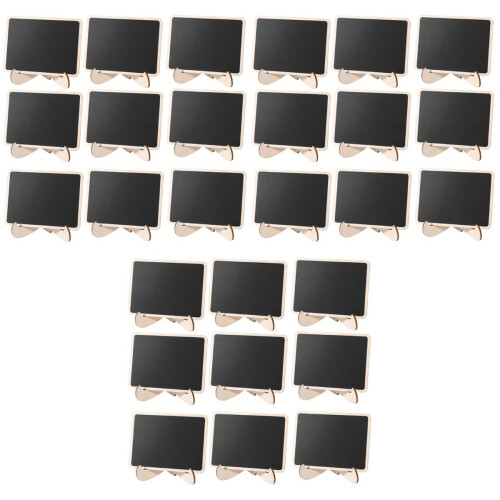 36Pièces Mini Tableaux Support Pour Messages Décoratifs