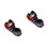 2Pièces Mountain Stem Noir Électroplacé Durable Confortable 1