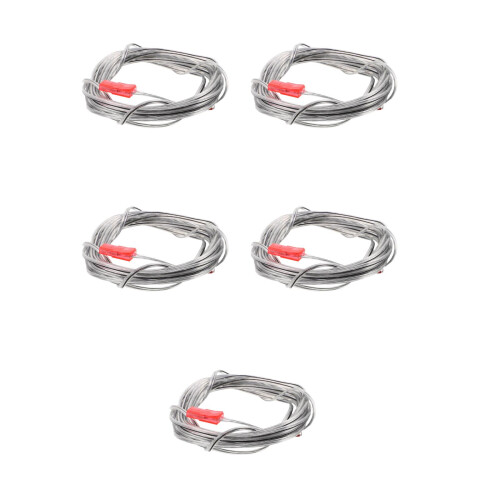 5Pièces Câble Extension Haut-Parleur Abs+métal Multi Usage Polyvalent