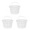 3Pcs Swimming Pool Skimmer Basket ABS Material White Filter Basket 1
