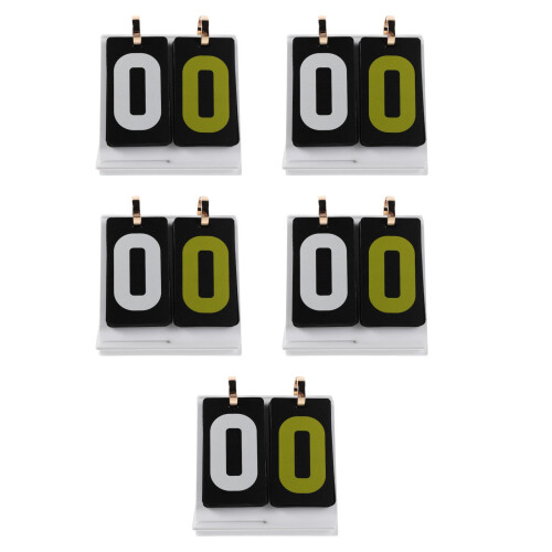 5Pièces De Score Portable Multi-Sports En Compact