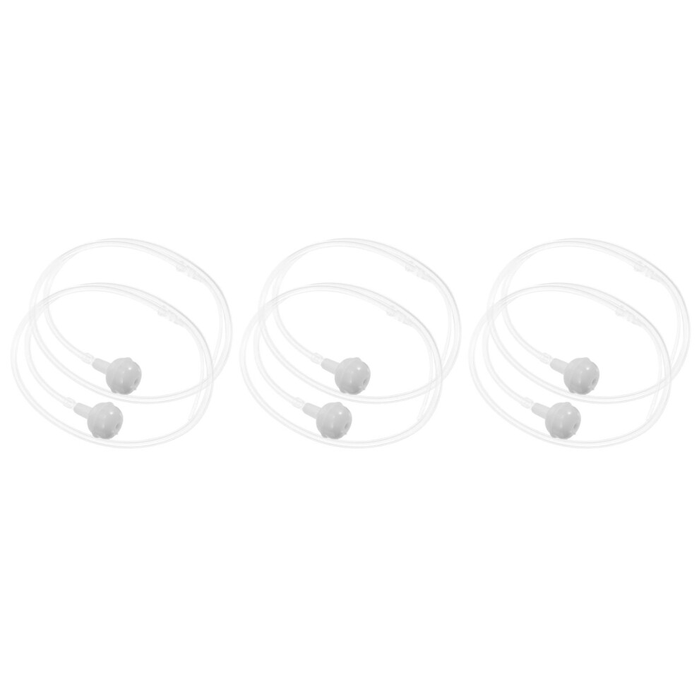 6Pcs Transparent Baby Bottle Tubing With Weighted Straw For Feeding Solustre