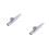 2Pièces Kazoo Métal Argent Ukulélé Aluminium 1