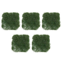 5Pièces Grappes De Fleurs Miniatures Plastique Pour Paysage Décoratif