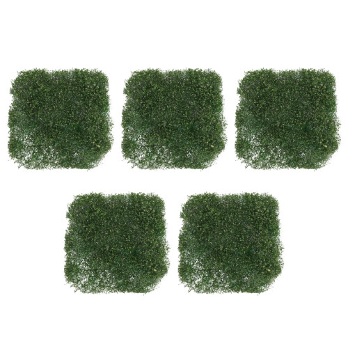 5Pièces Grappes De Fleurs Miniatures Plastique Pour Paysage Décoratif