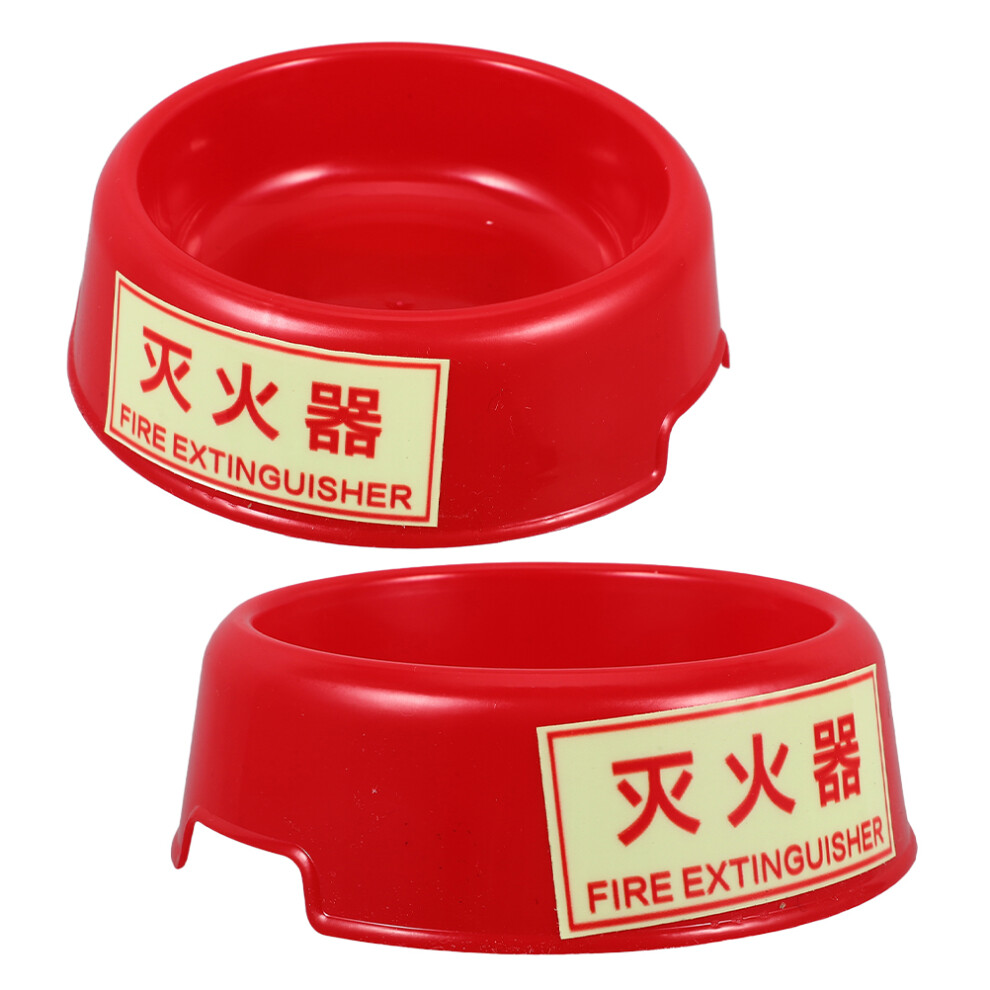 Plastic Fire Extinguisher Stand Glow In The Dark For Home Safety 3703116066317