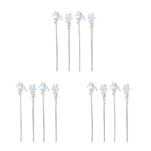 12Pcs Vintage Chinese Hair Sticks Metal Hairpins for Women Multi Color