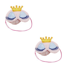 2Pcs Patch Sleeping Mask Elastic Strap for Travel and Rest