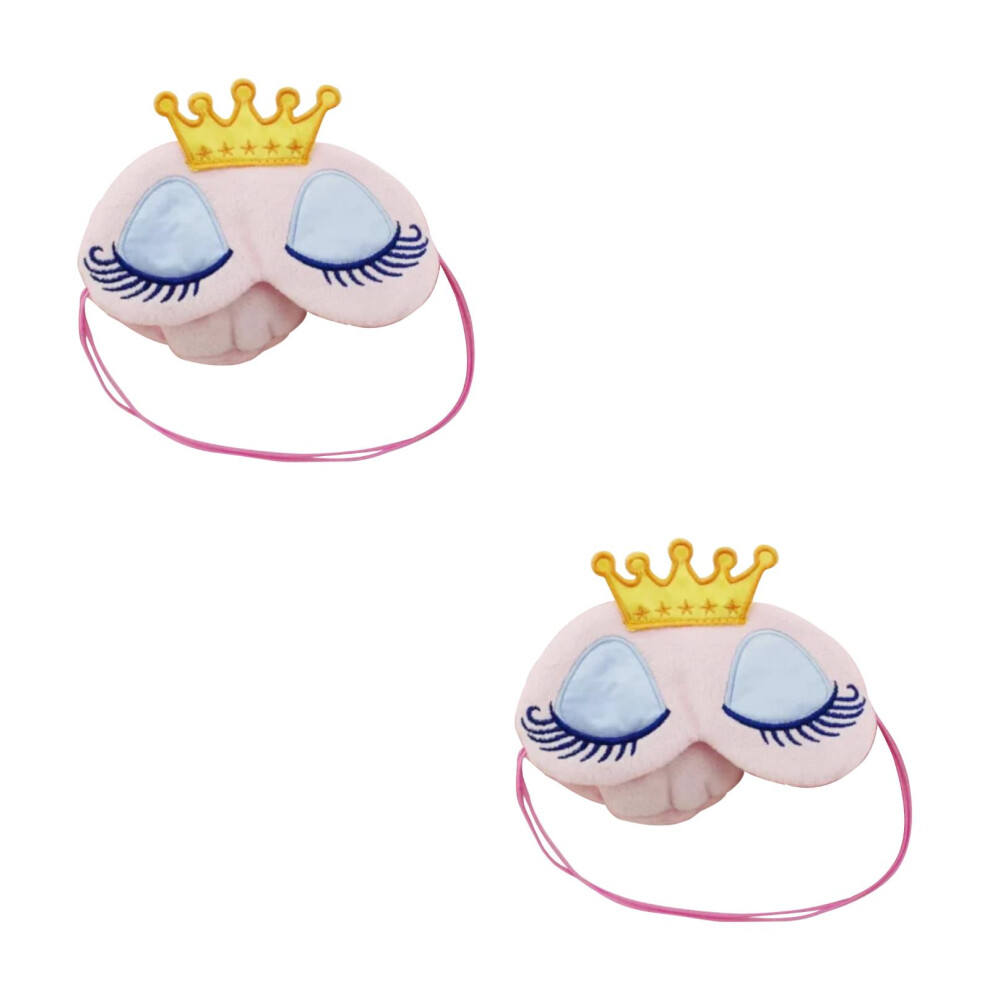 Happyyami 2Pcs Patch Sleeping Mask Elastic Strap For Travel And Rest