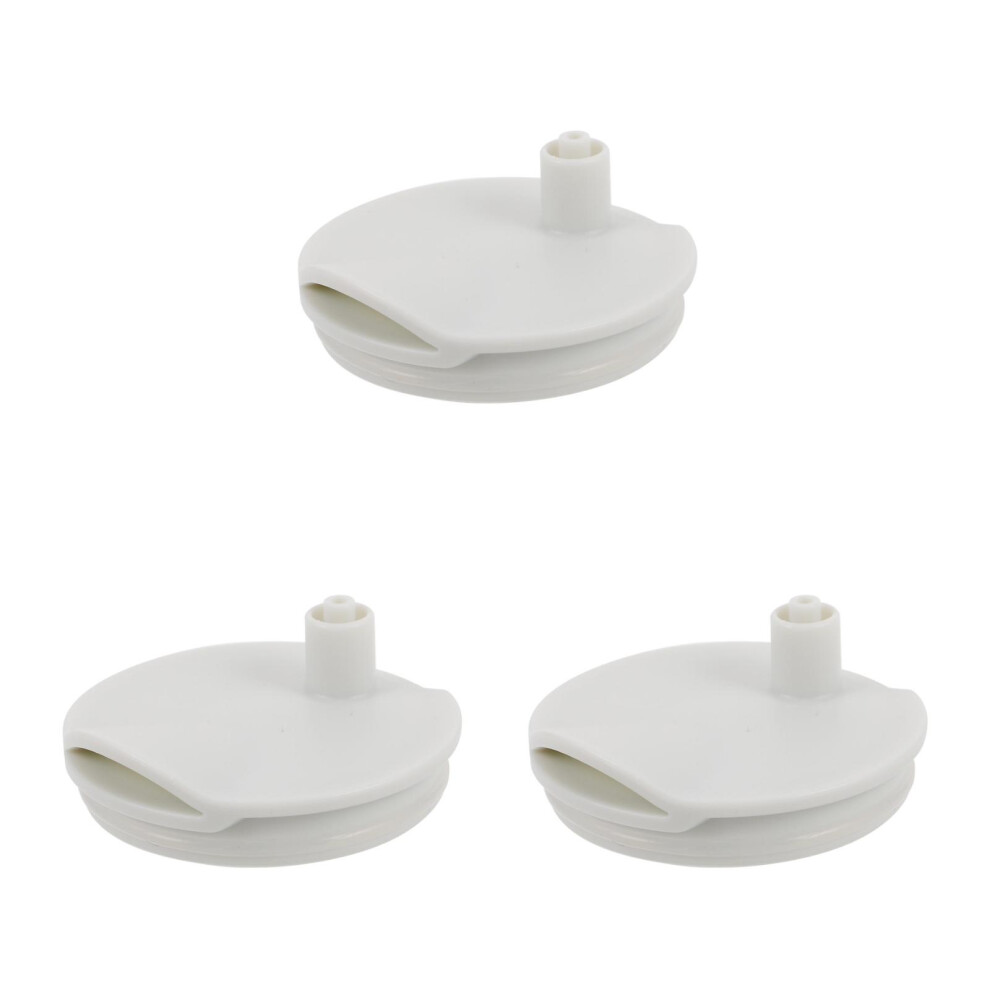 Inoomp 3Pcs White Leakproof Breastfeeding Pump Covers For Mom Hands-Free Use
