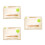 3Pièces Serviettes Nettoyantes Humides Et Sèches 10