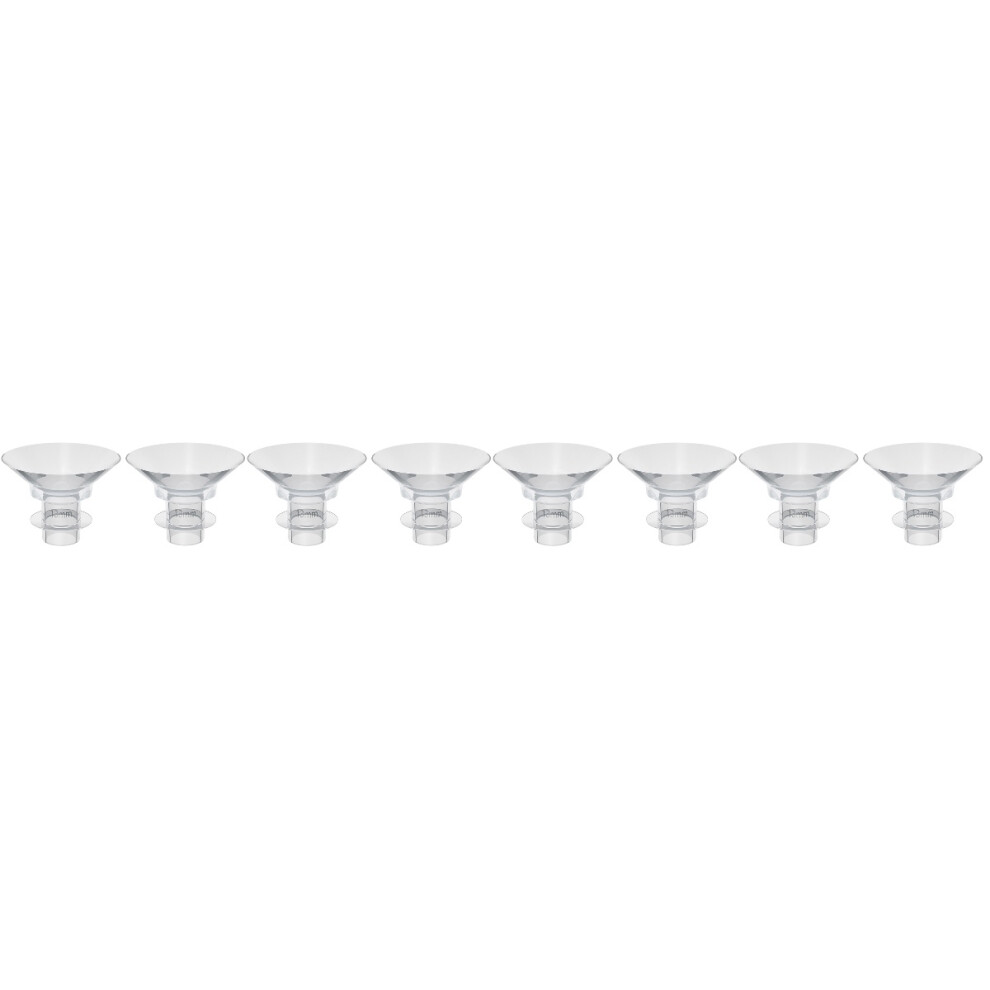 8Pcs Anti-Wear Silicone Flange Inserts Parts For Wearable Breast Pumps Inoomp