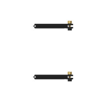 2Pièces Sourdine Guitare Silicone Noire Absorption Son Réduction Bruit