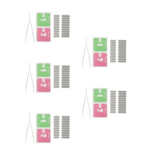 5Sets Ultrafine Mesh Speaker Covers Universal Phone Protector Stickers