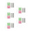 5Sets Ultrafine Mesh Speaker Covers Universal Phone Protector Stickers 1