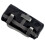 2Pcs Spacious Black PU Motorcycle Tool Bags Easy Installation 1