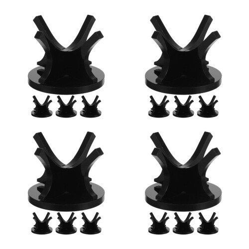 16Pièces Support Boules Noir Multi-Usage Facile À Installer