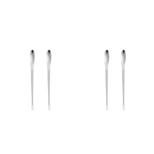 4Pièces Accessoires Crabes Pour Dîner Argent
