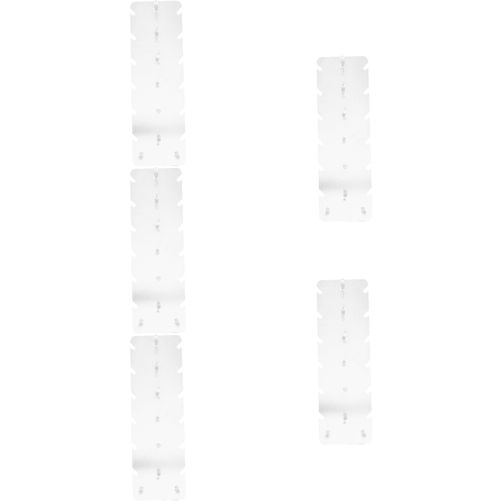 Solustre 5Pcs Multi-Tier Acrylic Glasses Holder Rack For Sunglasses And Eyewear
