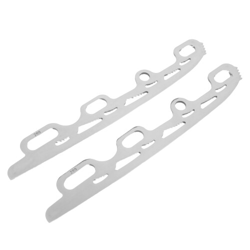 1Pair Professional Silver Stainless Steel Ice Skate Replacement