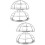 4Pcs Lightweight Fire Sprinkler Guard Cover Plate Durable Aluminum 1