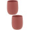 2Pièces Réutilisable Silicone Bébé Rouge Température 8