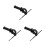 3Pcs Easy-Install Replaceable Grip Tool for Electric Hammer Black 1