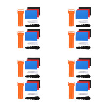 8Sets Inflatable Paddleboard Repair Kit with PVC Patches and Sup Glue