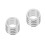 2Ensembles Adaptateurs Centrage Aluminium Argent Résistants Pour Auto 5