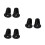 3Paare Grip Handlebar End Cap Fahrrad Endkappen Robust 3