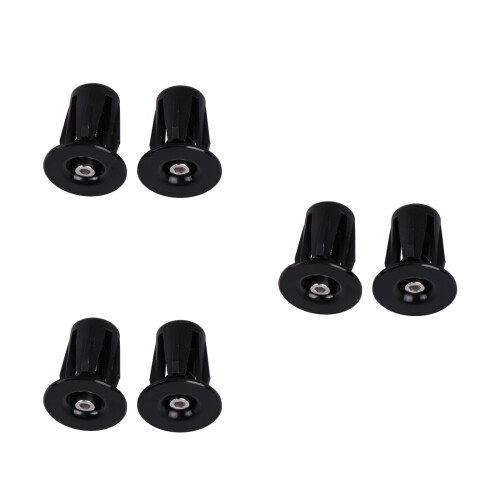 3Paare Grip Handlebar End Cap Fahrrad Endkappen Robust 2