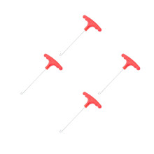 4Pcs Multi Color Metal Doll Pullers T Shape Head and Eye Changing Tool